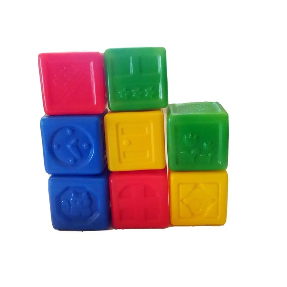 First Years Building Blocks Baby Toddler Toy 1993 - Picture 4 of 12